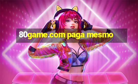 80game.com paga mesmo