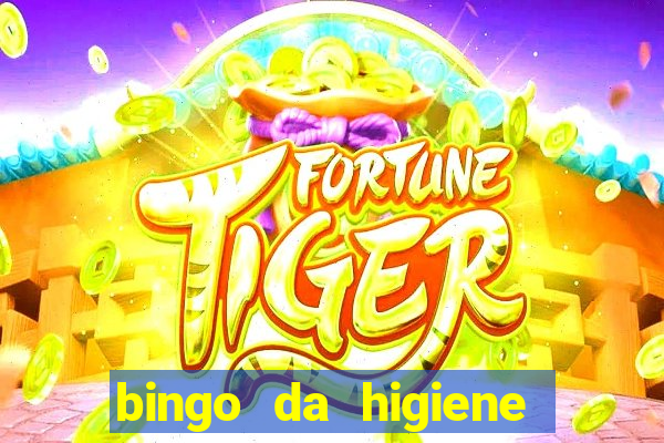 bingo da higiene para imprimir