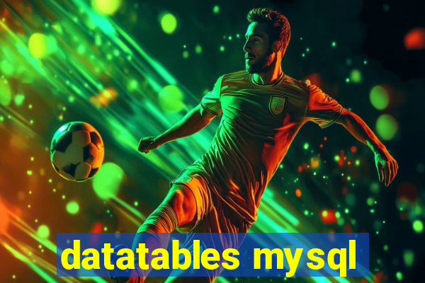 datatables mysql