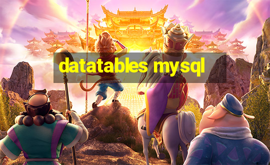 datatables mysql