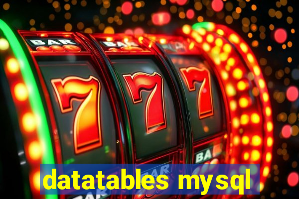 datatables mysql