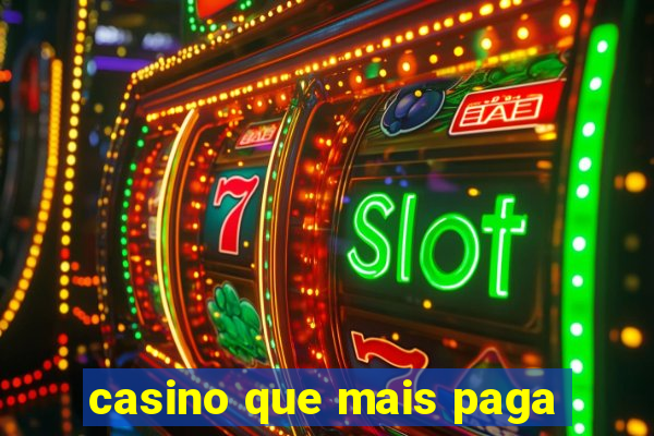 casino que mais paga