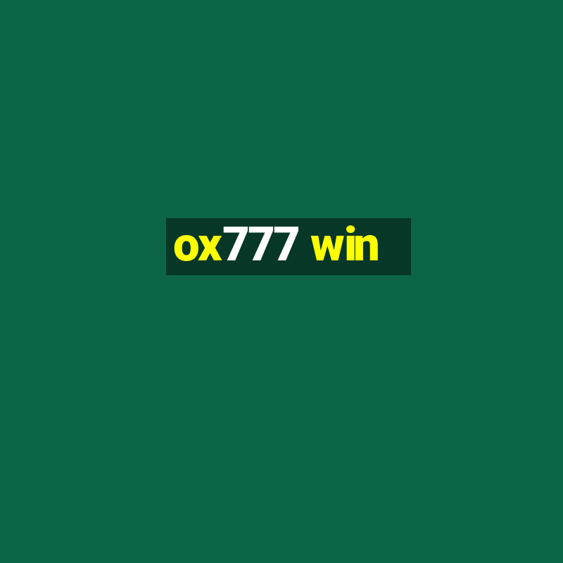 ox777 win