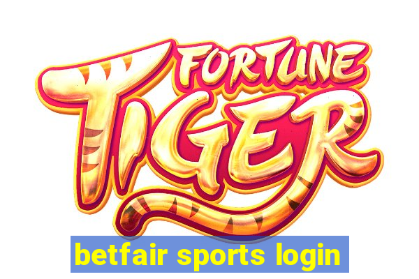 betfair sports login