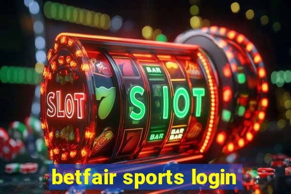 betfair sports login