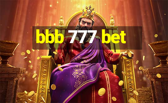 bbb 777 bet