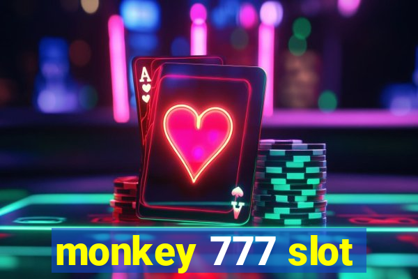 monkey 777 slot