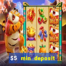 $5 min deposit casino nz