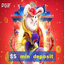 $5 min deposit casino nz