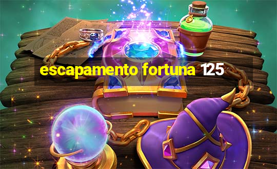 escapamento fortuna 125