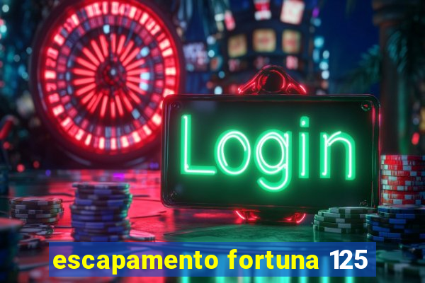 escapamento fortuna 125