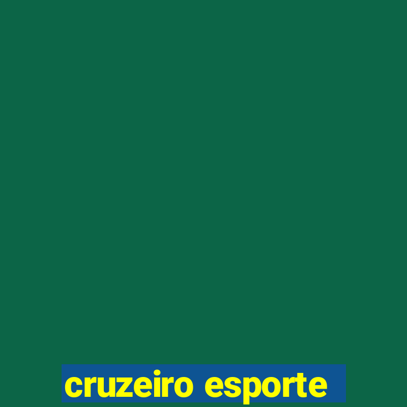 cruzeiro esporte