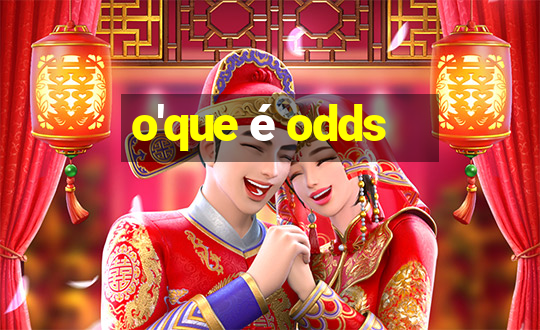 o'que é odds