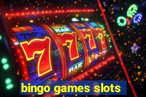 bingo games slots