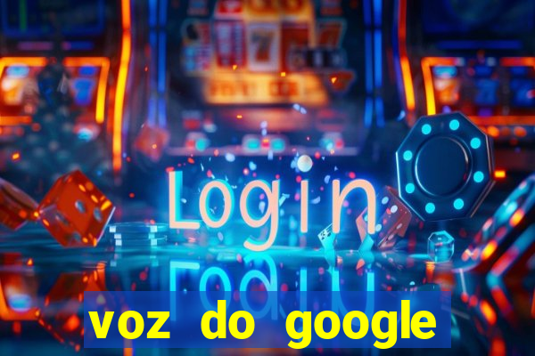 voz do google tradutor homem