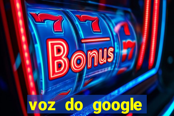 voz do google tradutor homem