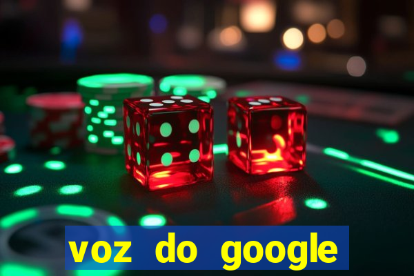 voz do google tradutor homem