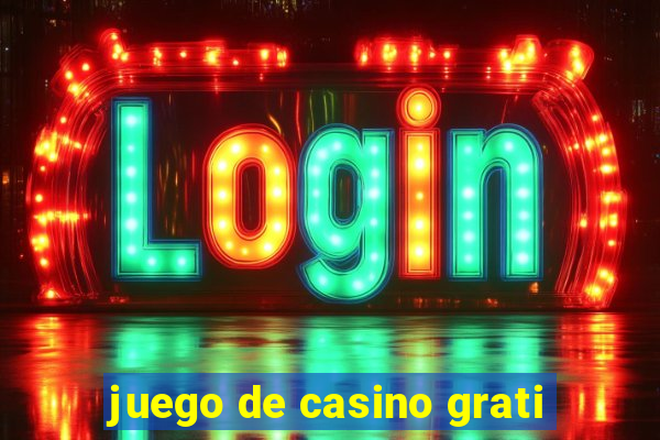 juego de casino grati