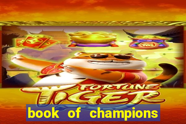 book of champions world glory slot free play