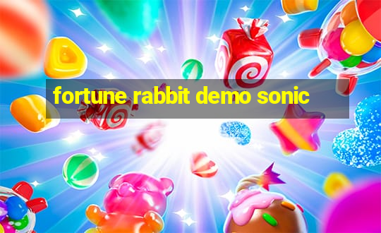 fortune rabbit demo sonic