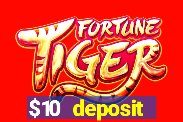 $10 deposit australian casino