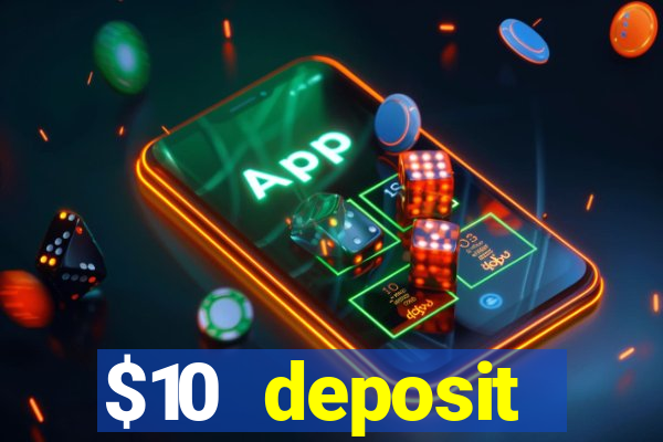 $10 deposit australian casino