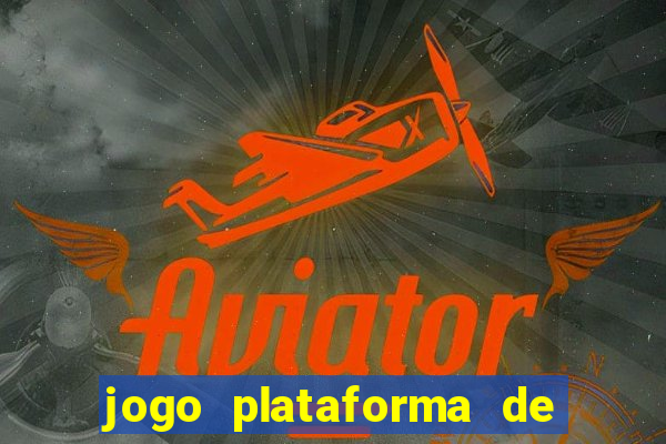 jogo plataforma de 3 reais