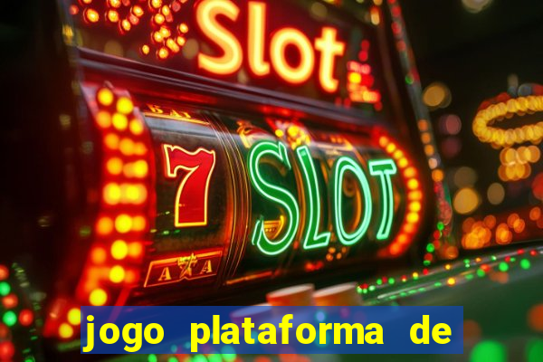 jogo plataforma de 3 reais