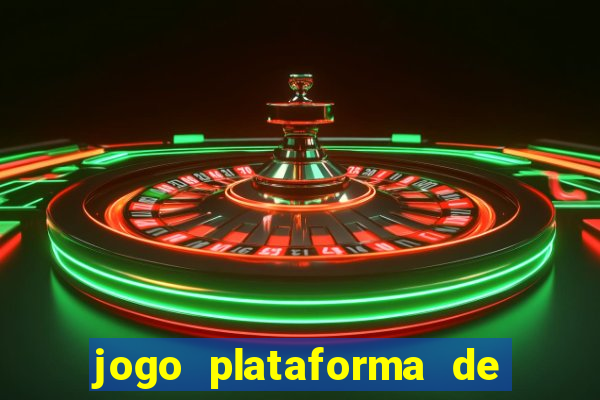 jogo plataforma de 3 reais