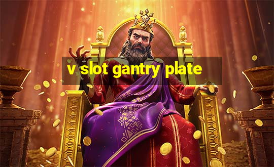 v slot gantry plate