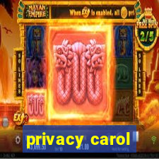 privacy carol