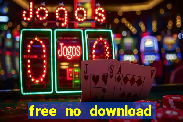 free no download casino slots