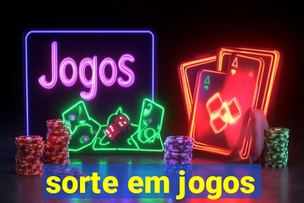 sorte em jogos