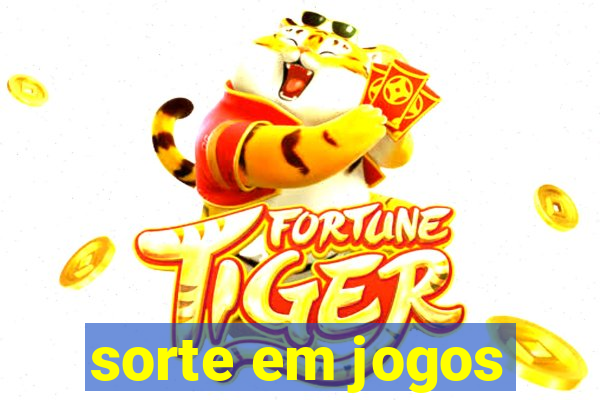 sorte em jogos