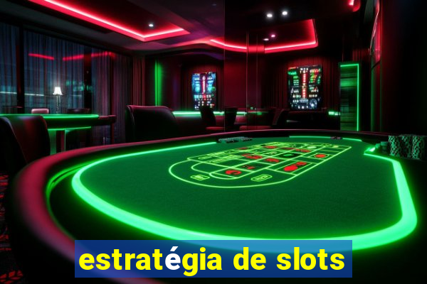 estratégia de slots