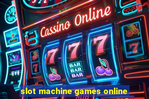 slot machine games online