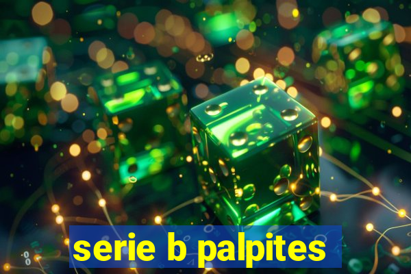 serie b palpites