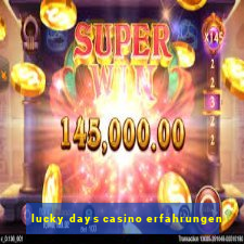 lucky days casino erfahrungen