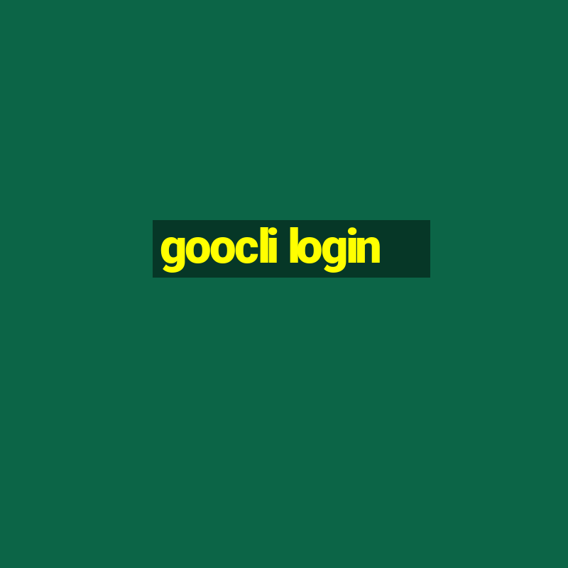 goocli login