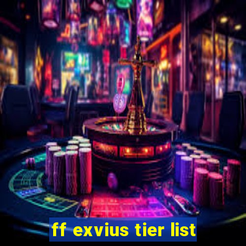 ff exvius tier list