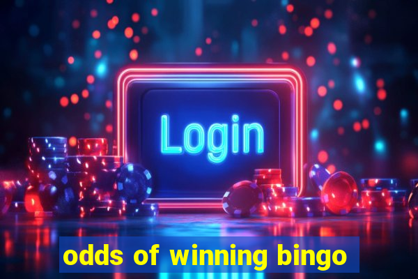 odds of winning bingo