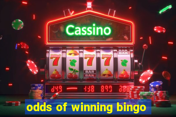 odds of winning bingo