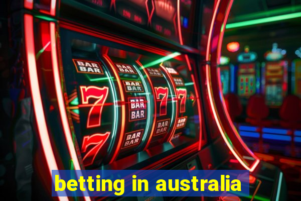 betting in australia