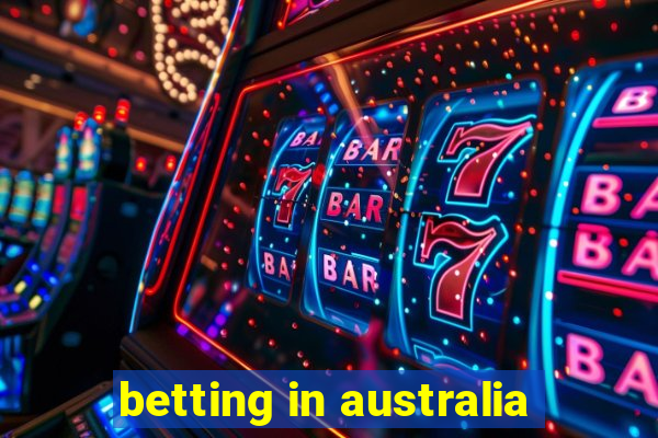 betting in australia