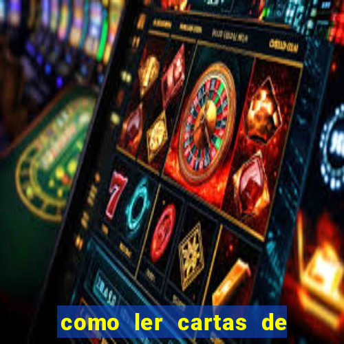 como ler cartas de baralho comum pdf