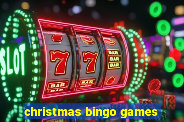 christmas bingo games