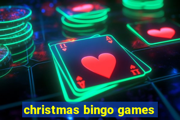 christmas bingo games