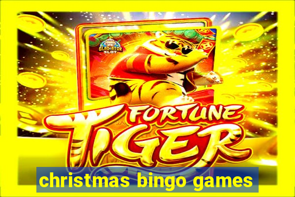 christmas bingo games