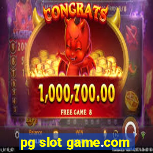 pg slot game.com