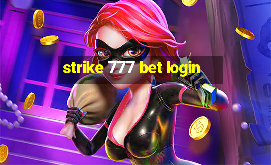 strike 777 bet login